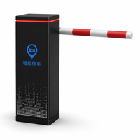 Système de barrière de stationnement intelligente en gros pour usine avec caméra LPR, reconnaissance de plaque d'immatriculation et affichage LED pour entrée de parking