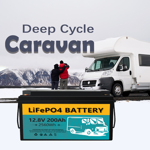 แบตเตอรี่ลิเธียมไอออนแบบ Deep Cycle 12.8V 200Ah สำหรับคาราวาน, รถพ่วง, ออฟโรด, เรือ, พลังงานแสงอาทิตย์, รถบ้าน RV แบตเตอรี่ 12V - Product Image 2
