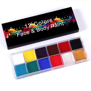 Profession elles 12-Farben-Öl-Gesichts-Mal-Kit für Kinder Halloween-Make-up-Zeichnung Gesichts farbe für Körper und Gesicht - Product Image 4