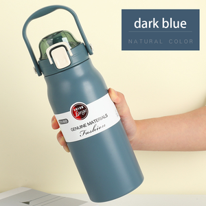 New Arrival Double Wall Stainless Steel 316 1300ml/1600ml Sports <b>Bottle</b> for Handle Thermal Insulation 12-24 Hours Portable - Product Image 5