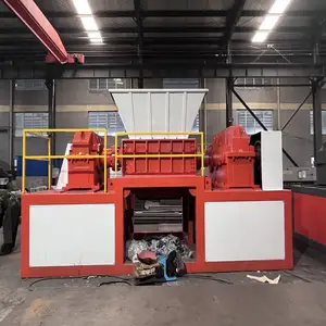 Industrial Heavy Duty Large Diameter Plastic Corrugated HDPE PVC Pipe Recycling Machinery Crushing Shredder