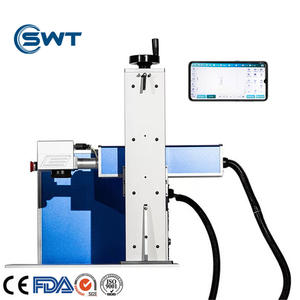 SWT เลเซอร์ไฟเบอร์20W 30W เครื่องพิมพ์เลเซอร์ฉลากปศุสัตว์ราคาแกะสลักเลเซอร์โลหะ - Product Image 3