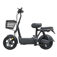 Vélo électrique de ville à capteur numérique 3 vitesses, haute vitesse, 350W/500W 48V, vente en gros à prix abordable