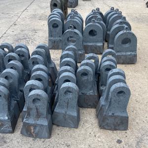 Pièces d'usure pour concasseur à marteaux d'extraction d'or, tête de <span class=keywords><strong>marteau</strong></span> en chrome élevé, pièces d'usure pour concasseur à percussion, barre de frappe pour le concassage de pierres dans les carrières - Product Image 2