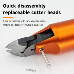 Pneumatic Scissors MP-30 Air Nipper Wire Cutter Metal Shears Stainless Steel Hose Clamp <b>Tools</b> for <b>Cutting</b> Plastics and Metals - Product Image 5