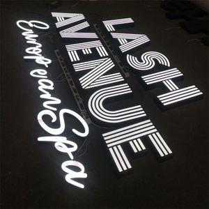 Publicidad personalizada Barbero shop3d <span class=keywords><strong>logo</strong></span> LED señalización con luz para negocios - Product Image 5
