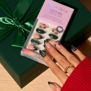 Faux Ongles en Gel Doux Vert Pailleté Amande, Vente en Gros, Faits Main, 3D Cerise, French, Noël, Ongles Artificiels à Presser, Fournisseur - Product Image 1