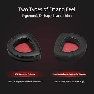 Casque de jeu filaire ROG Delta S Core 100 % original pour la vente en gros, avec micro 3,5 mm, haut-parleurs 40 mm et son surround virtuel 7.1 - Product Image 3