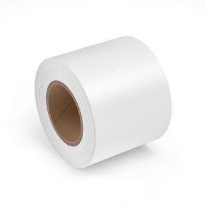 Linerless Thermal Labels hotmelt Adhesive Continuous Roll Weighing Price Tag for Supermarket Bakery Shop 80mm - Product Image 2