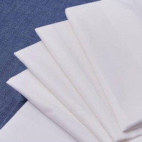 Premium 100% Percale Coton Tissu Rouleau Écologique Respirant Uni Teint Hôtel Draps Linge Anti-Pilule Rayures Blanchies