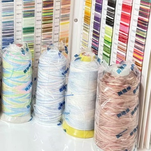 24S/2 rắn Acrylic thêu dòng đầy màu sắc nhuộm mô hình độ bền cao mercerized Filament sợi thêu cạnh thương hiệu - Product Image 4