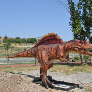 Vente chaude vrai modèle de tête de dinosaure Animatronic pour Adventure Park <span class=keywords><strong>Jurassic</strong></span> Dinosaur - Product Image 1