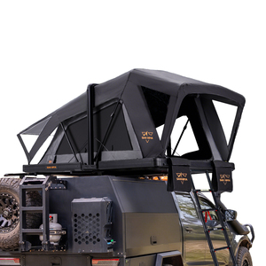 Tenda da Tetto SAN HIMA in Alluminio con Guscio Rigido, Striscia LED, Montaggio Rapido, Impermeabile, per Campeggio 4x4 - Product Image 1