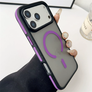 เคสโทรศัพท์มือถือ iPhone 17 18 แบบด้าน แม่เหล็กสองสี, เคส iPhone 18 Pro Max จัดส่งแบบ DDP เยอรมนี ตอบกลับรวดเร็ว - Product Image 2