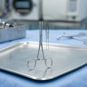 Ensemble d'instruments chirurgicaux en acier inoxydable, ciseaux dentaires manuels, pinces, outils de suture pour usage clinique, fabriqué par ZUOL. - Product Image 4