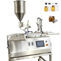 Bouteille ronde à grande vitesse 5-50ml pompes à engrenages Machines de remplissage cosmétiques huile essentielle rouleau transparent rouleau sur Attar bouteille