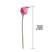Bouquet de fleurs artificielles mini Calla Lily style INS pour décoration de mariage HYMW01519 – Vente en gros pour la maison, l'hôtel et le bureau