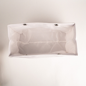 Grand Sac Cosmétique de Luxe Grande Capacité, Fermeture à Boucle Magnétique Plate et Poches Ouvertes, en Toile PU, Design Personnalisé - Product Image 6