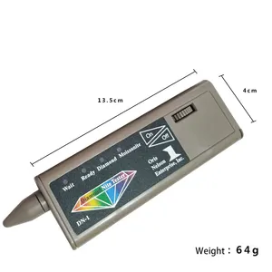 Alta Precisão Profissional Jeweler Diamante Tester Gems Jóias Teste II Gem Watcher Ferramenta LED Indicador Caneta Teste ZSB001