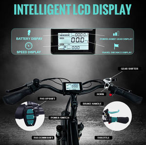 Vélo électrique tout-terrain avec Logo personnalisé, 36v, 48v, 350 W, <span class=keywords><strong>500</strong></span> Watt, 28 pouces - Product Image 5