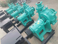 Pompe centrifuge de boue de sable de 8 pouces de tête élevée d'extraction industrielle horizontale de série résistante de ZJ de grande capacité