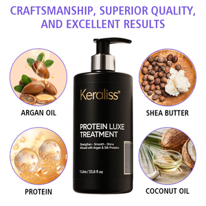 Crema Hidratante para el Crecimiento y Reparación del Cabello con Proteína de Jengibre Orgánico Keraliss, con Aceite de Coco, Aminoácidos de Menta y Aceites Esenciales - Product Image 4