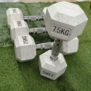 FABA Factory Outlet Gym Dumbbells Rubber Coated 2.5-5KG <strong>Free</strong> <strong>Weights</strong> for for Bodybuilding and Fitness Training - Product Image 3