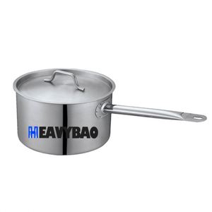 Heavybao 28cm स्टेनलेस स्टील का इस्तेमाल किया खाद्य सॉस पैन <span class=keywords><strong>Cookware</strong></span> सेट गैर-छड़ी फ्राइंग पैन कोटिंग के बिना - Product Image 5