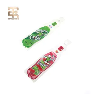 China Customizable Transparent Plastic Fruit Juice Bags Packaging