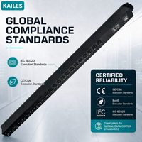 Série de PDU haute puissance KAILES (KLS) - PDU triphasé haute puissance 100A avec 18 prises pour applications industrielles