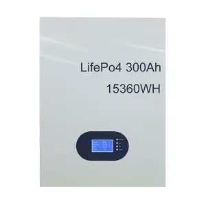 300 amp Wall Lifepo4 Cell 300 Ah batteria solare al litio 300Ah