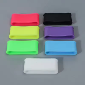 Anneau de poignée de raquette de tennis en silicone personnalisé de haute qualité, durable, pour pickleball et tennis, directement de l'usine - Product Image 1