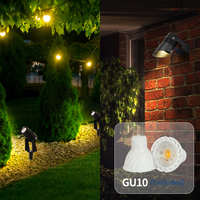 Lampes de jardin LED étanches IP65 en aluminium 220V 3W, lampes de chemin extérieures, lampes de pelouse, lampadaires de paysage, projecteurs LED pour jardin