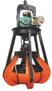 Grappin de type pétale pour grue, avec moteur électrique et accessoires hydrauliques, engrenage comme composant central - Product Image 6