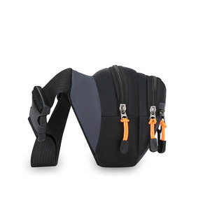 Men's Fanny Pack Oxford Cloth Anti-Theft Outdoor Sports Waist Bag With Phone Pocket Gray Black Military Green Dark Blue - Product Image 2