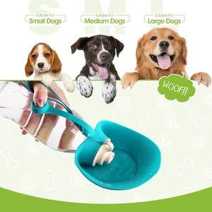 Botella de agua para perros Superdesign de 580 ml, portátil y a prueba de fugas, para perros pequeños a grandes. - Product Image 2