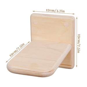 핫 세일 고양이 등반 단계 내구성 벽걸이 형 애완 동물 교수형 선반 나무 장난감 나무 단단한 나무 고양이 나무 바위 - Product Image 2