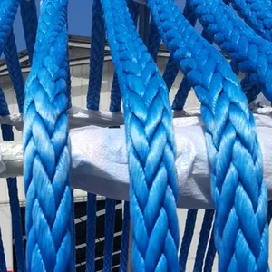 Nhuộm Dây Chịu Mài Mòn UV Dây Siêu Cao Phân Tử Polyethylene Mạnh Mẽ Độ Bền Kéo Bện Dây