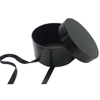 Boîte rigide auto-élevante en carton réutilisable avec poignée, couleur personnalisée, dorure à chaud, emballage cadeau portable pour artisanat