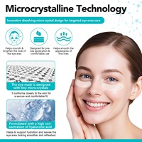 Masques pour les yeux YECUCEY à micro-aiguilles, réduisent les poches et les cernes, raffermissent et atténuent les rides du sourire, patchs oculaires à micro-aiguilles