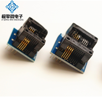 JQW SOP8 Wide + Narrow Test Socket Adapter Kit 2pcs Universal untuk Semua Programmer 25 Series Wide 24/25/93 Narrow Harga asli