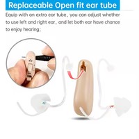 JINGHAO JH-D12 BTE 16 Canaux Numérique Rechargeable Binaural BTE Prothèses Auditives BTE Échantillon Avec Chargeur USB Dock