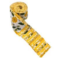48 pièces de tissu en sergé de couleur jaune, tissu en pur coton sergé, tissu en coton fait main pour patchwork, vente en gros