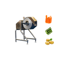 Gemakkelijk te bedienen gemotoriseerde friet spiraalsnijmachine multifunctioneel 220V/380V 1.5KW commercieel gebruik groenten fruit