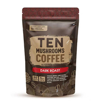 Café Instantáneo de Marca Privada con Extracto de Champiñones, Empaquetado a Granel/Bolsa, Certificado Halal, Sabor Suave y Amargo para Adultos