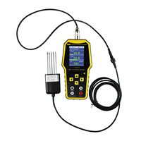 Testeur de sol portable 7 en 1, détecteur d'humidité du sol, testeur de valeur du pH, pH, température, humidité, teneur en sel, EC
