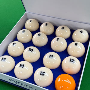 Jeu <span class=keywords><strong>de</strong></span> billes <span class=keywords><strong>de</strong></span> <span class=keywords><strong>billard</strong></span> russes Pyramide 68mm <span class=keywords><strong>Aramith</strong></span> Standard avec <span class=keywords><strong>boule</strong></span> <span class=keywords><strong>de</strong></span> queue orange pour tables <span class=keywords><strong>de</strong></span> <span class=keywords><strong>billard</strong></span> - Product Image 6