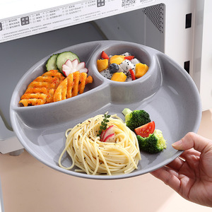 Großhandel Günstige Runde geformte Obst Abendessen Gerichte Mehrzweck <span class=keywords><strong>Serving</strong></span> Dumpling Rpet Teller für Restaurant gebrauch - Product Image 3