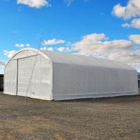 Tente d'atelier de haute qualité en tissu PVC avec structure en acier