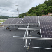 Support photovoltaïque en aluminium de bonne qualité au sol Kit de montage au sol pour panneau solaire Support de module PV